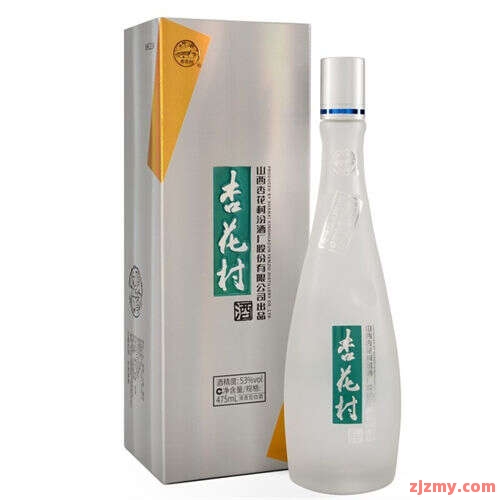 53度杏花村鲲鹏有志清香型白酒475ml多少钱
